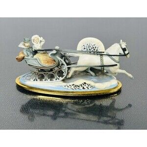 VTG Olszewski 1995 Dashing Through The Snow Miniature Signed Artist Proof 49/100